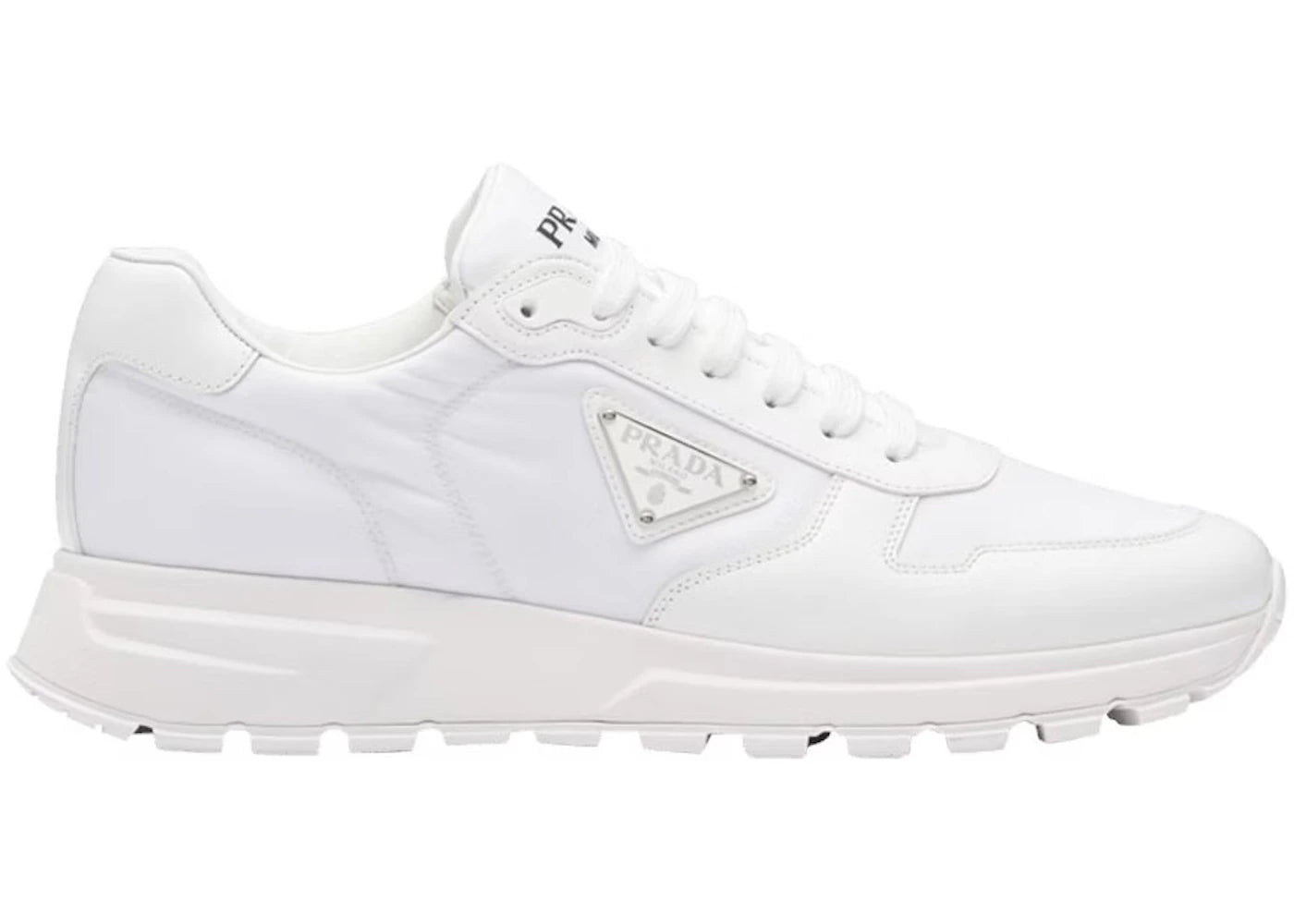 Prada Prax Re-Nylon Sneaker White