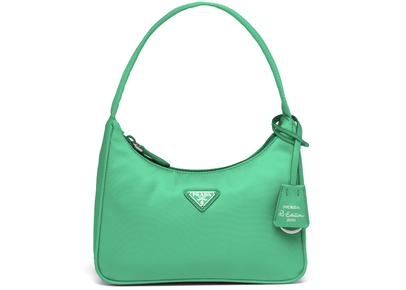 Prada Re-Edition 2000 Nylon Bag Mini Mint Green – Kicks Machine