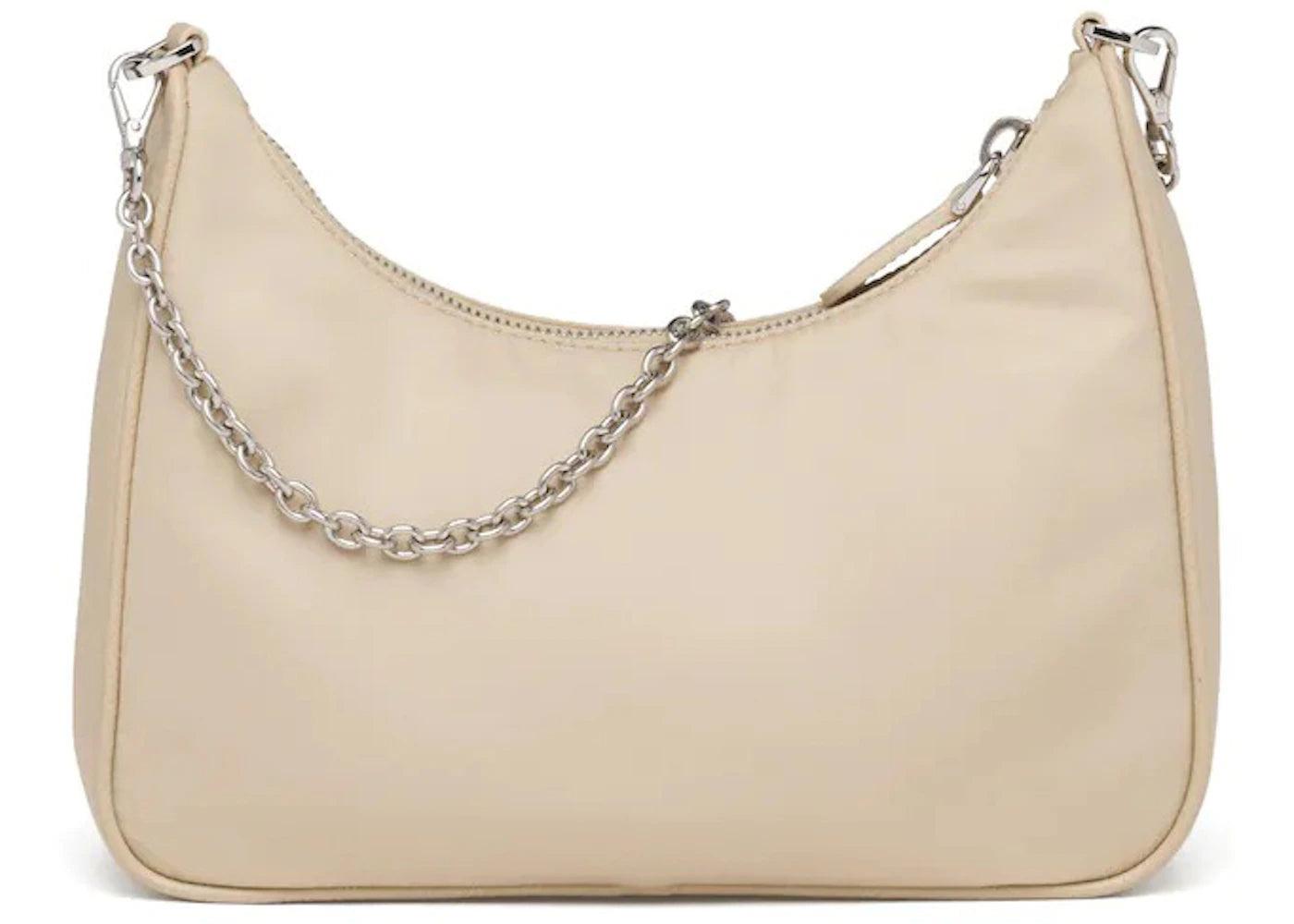 prada re-edition 2005 re-nylon bag desert beige