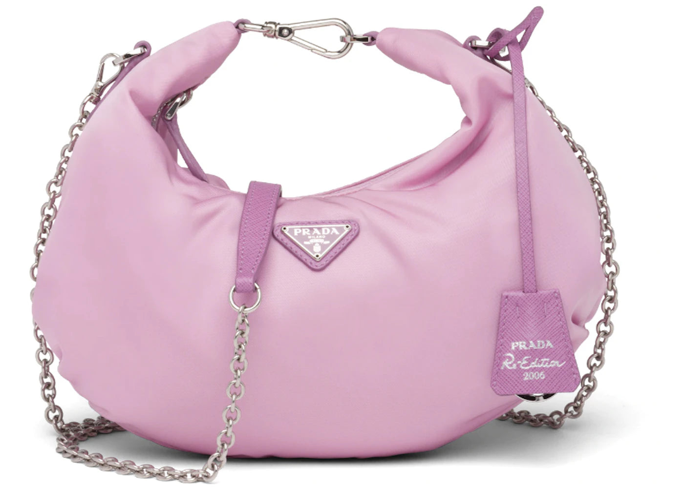 prada re-edition 2006 nylon bag primula