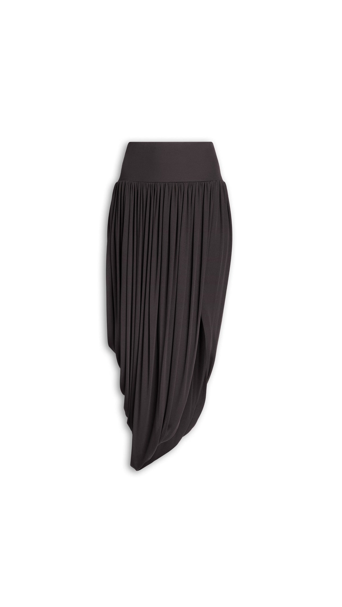 Alaïa Twisted Fluid Jersey Skirt