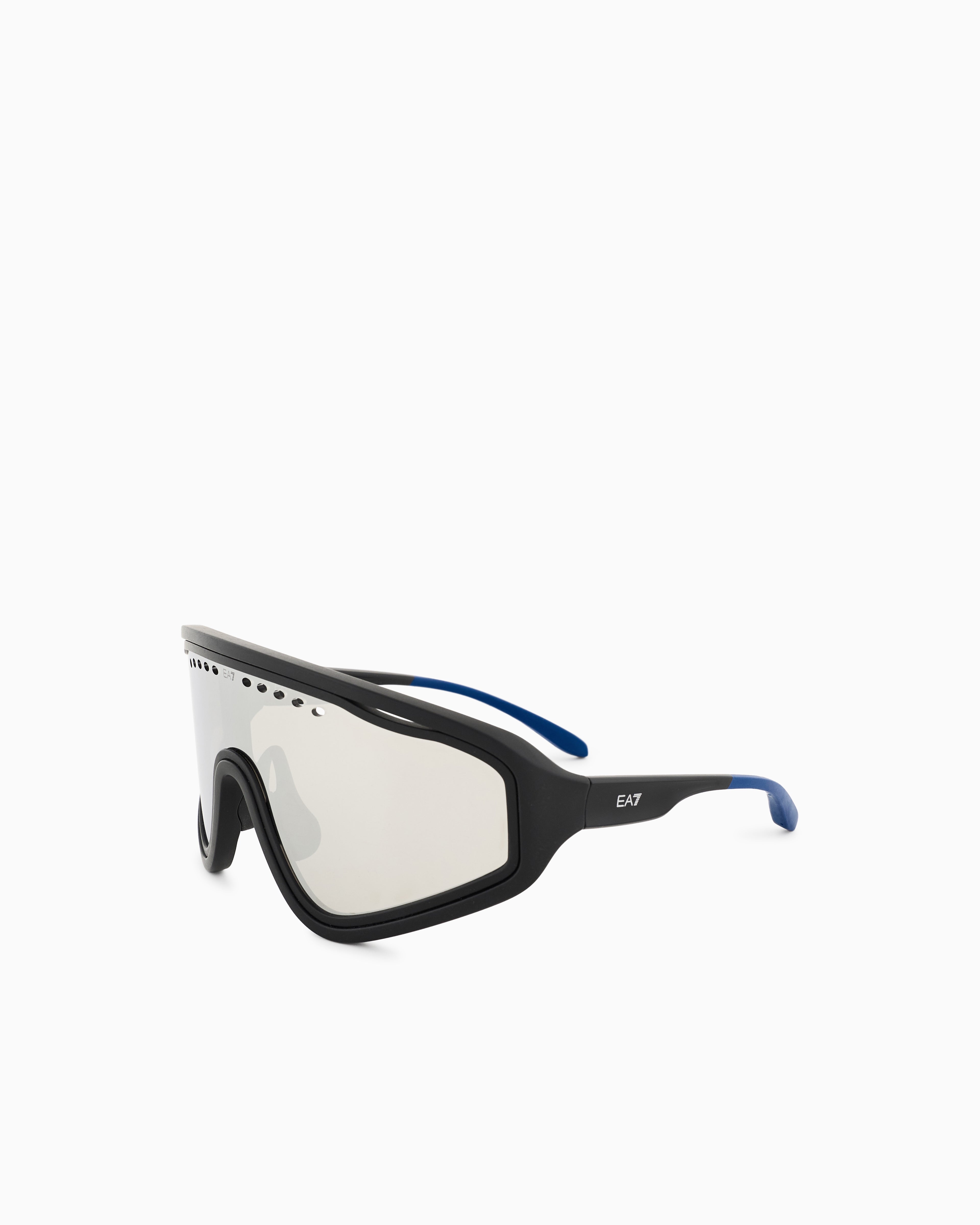 EA7 Irregular-shaped sports sunglasses