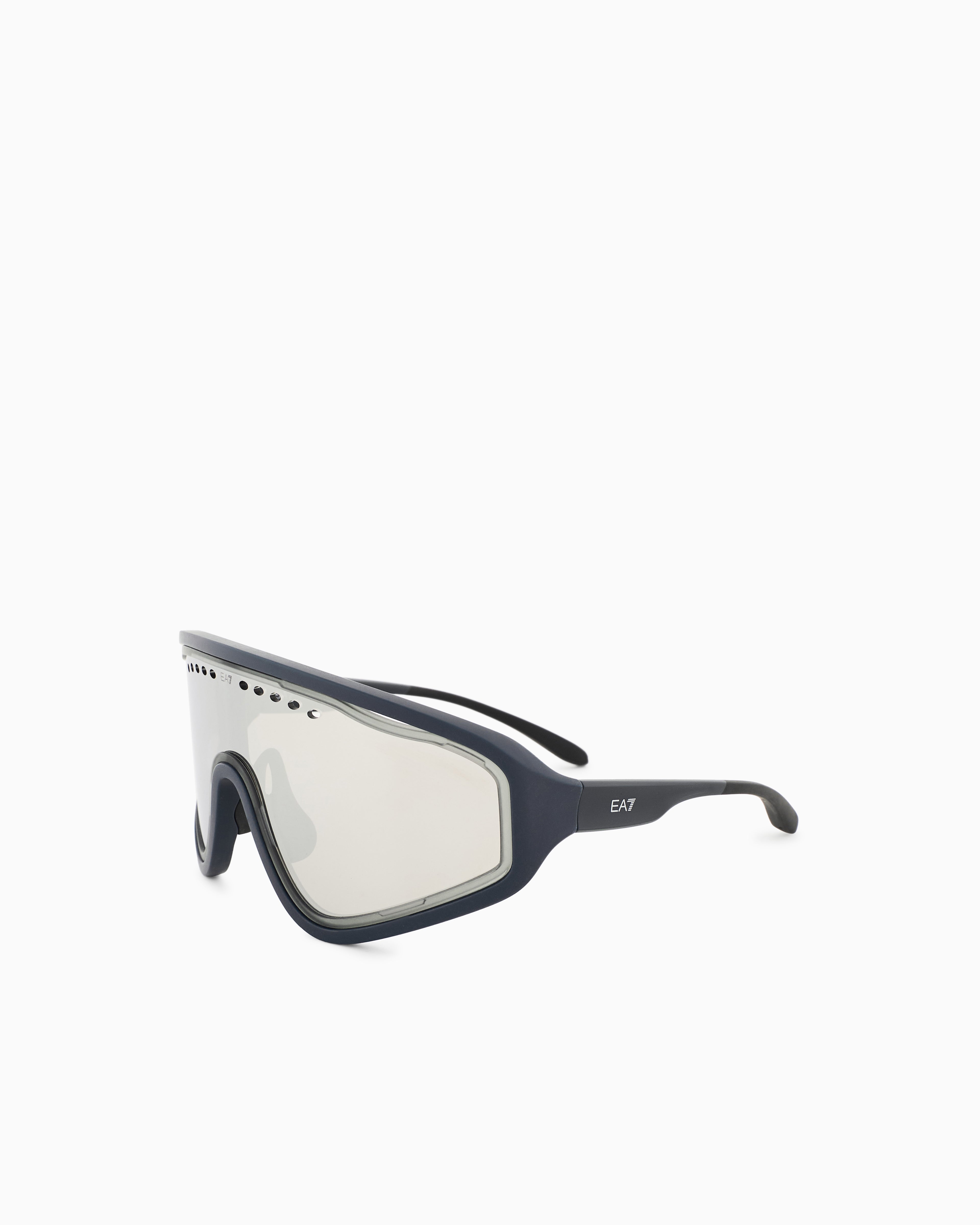 EA7 Irregular-shaped sports sunglasses