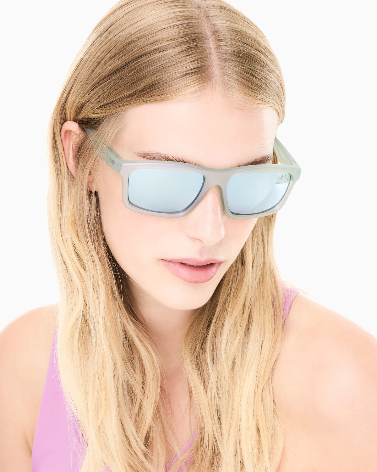 EA7 Rectangular-shaped sunglasses
