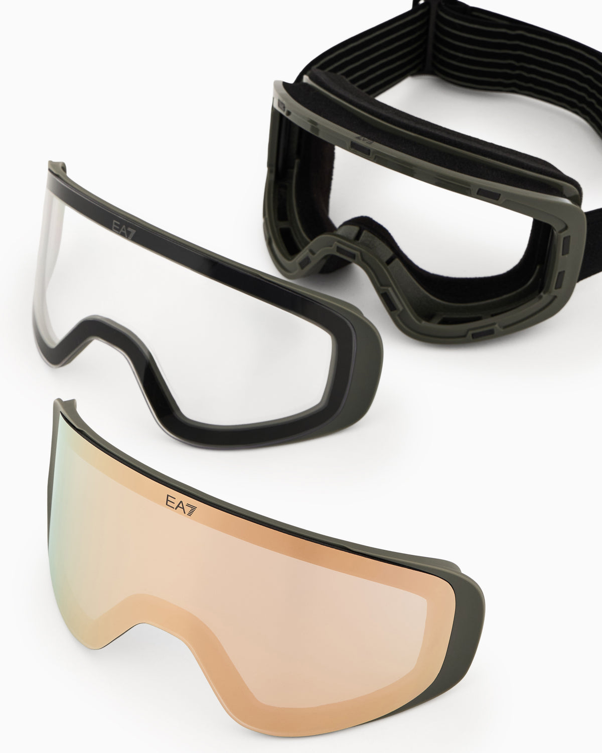 EA7 Stormex Pro ski goggles Size L