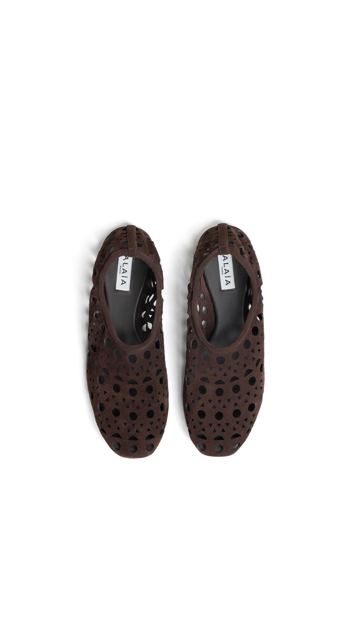 Alaïa Slippers Vienne In Suede Calfskin