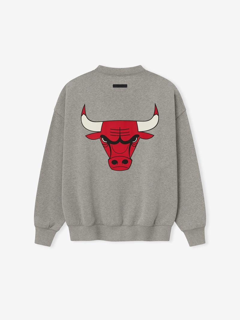 Essentials Bulls Sport Crewneck Concrete Heather