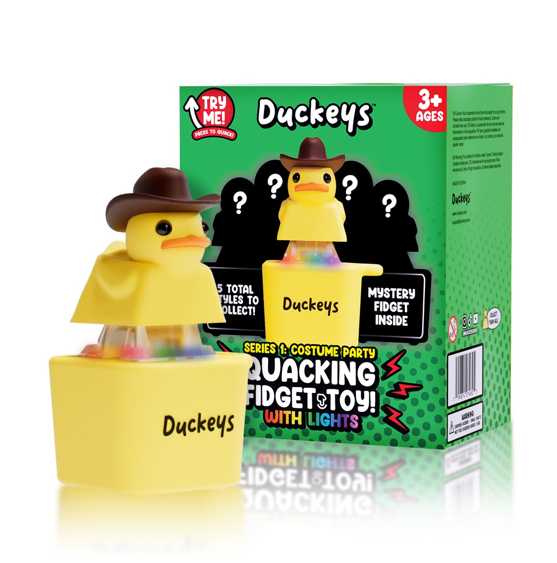Duckeys Mystery Quackey Series 1 - Fidget Toy That Quacks
