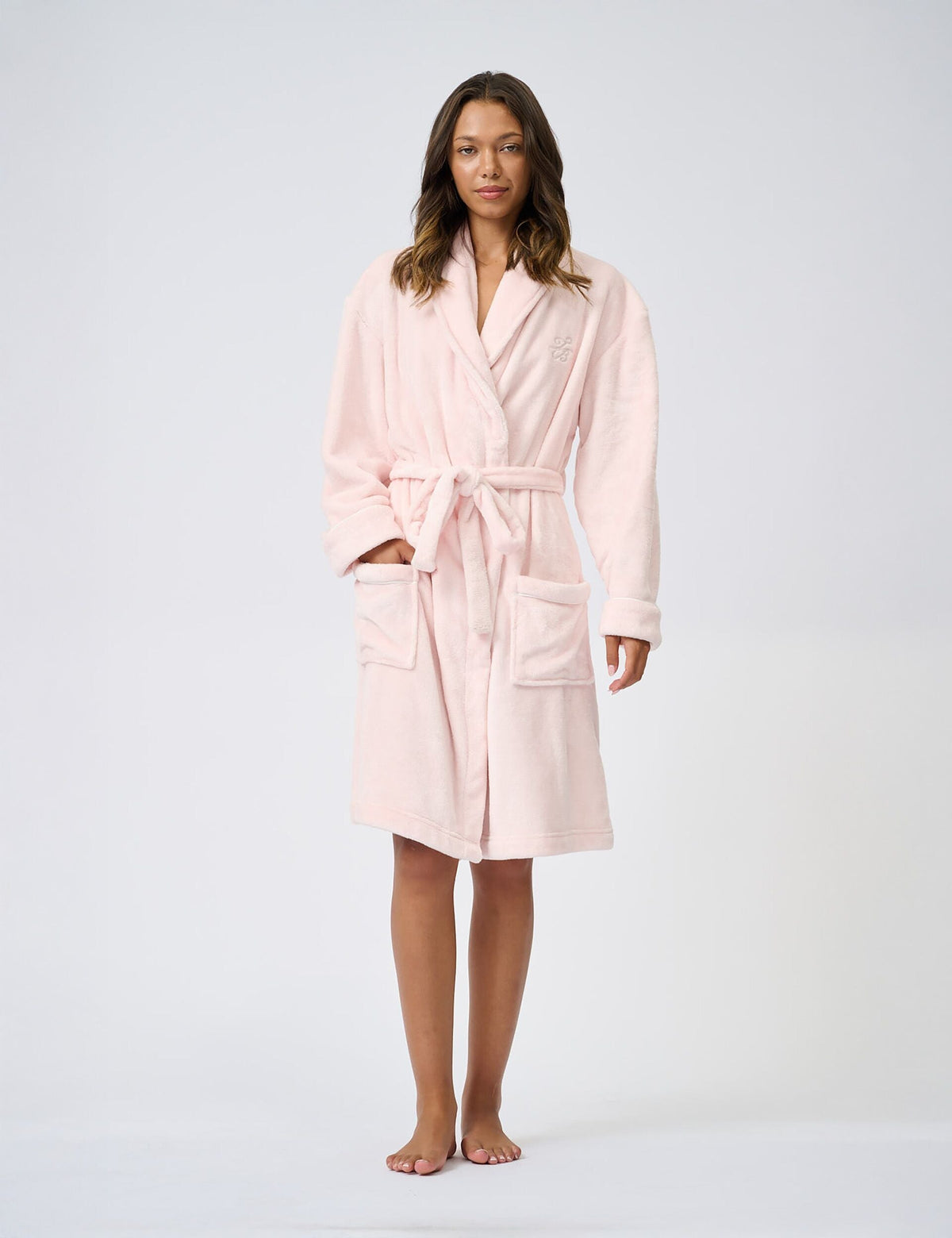 Ted Baker Rachel Soft Fleece Belted Dressing Gown Women's