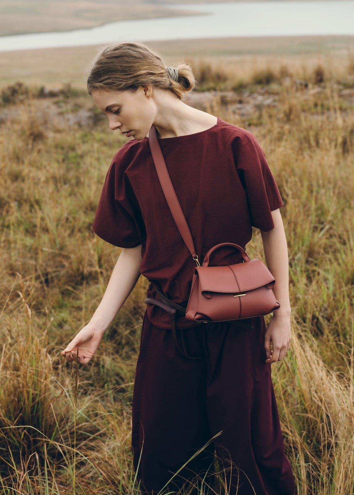 Polene Mokki Mini Textured Terracotta