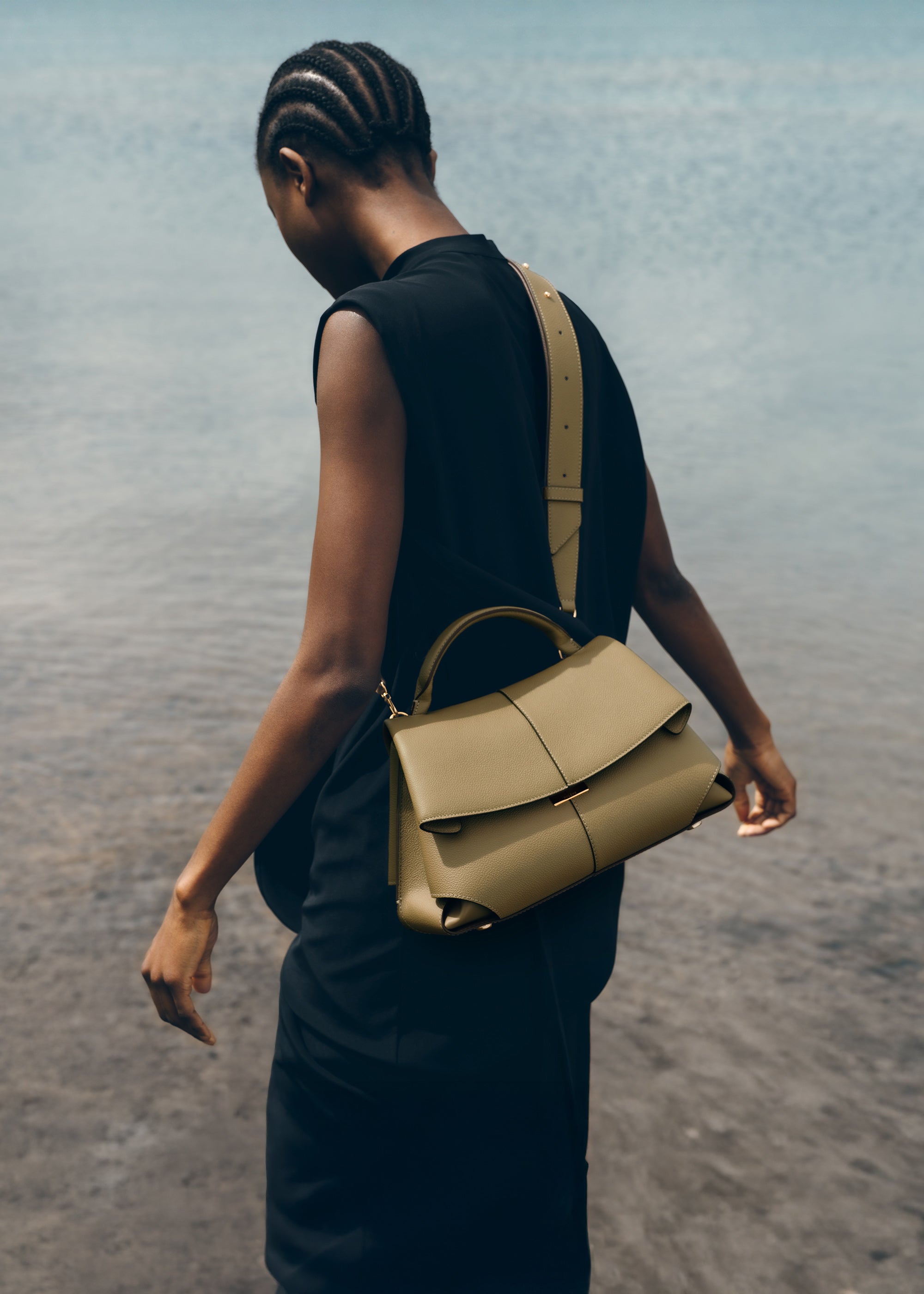 Polene Mokki Textured Smoky Olive