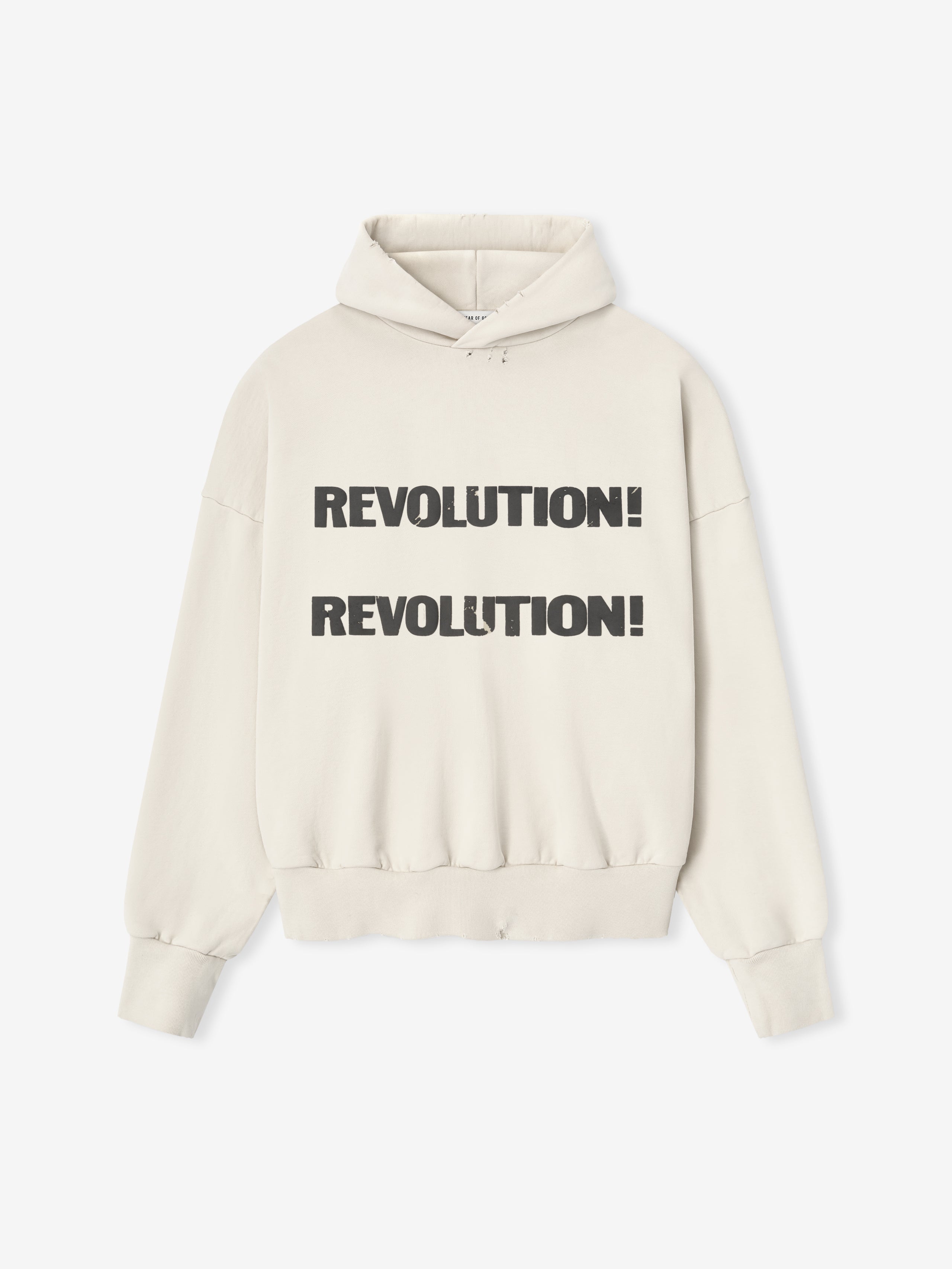 Essentials Revolution Hoodie Cream/Black
