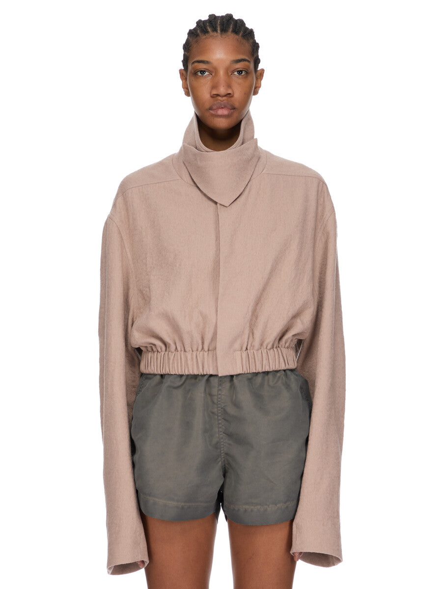 Rick Owens Collared Mac Shirt