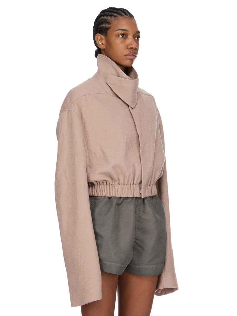 Rick Owens Collared Mac Shirt