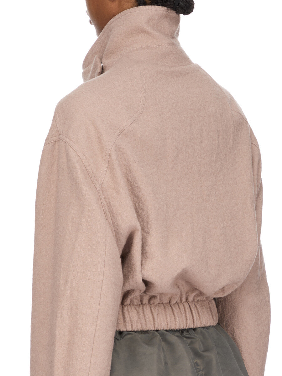 Rick Owens Collared Mac Shirt