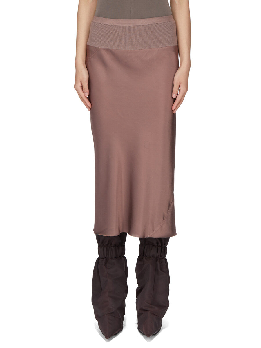 Rick Owens Knee Bias Skirt