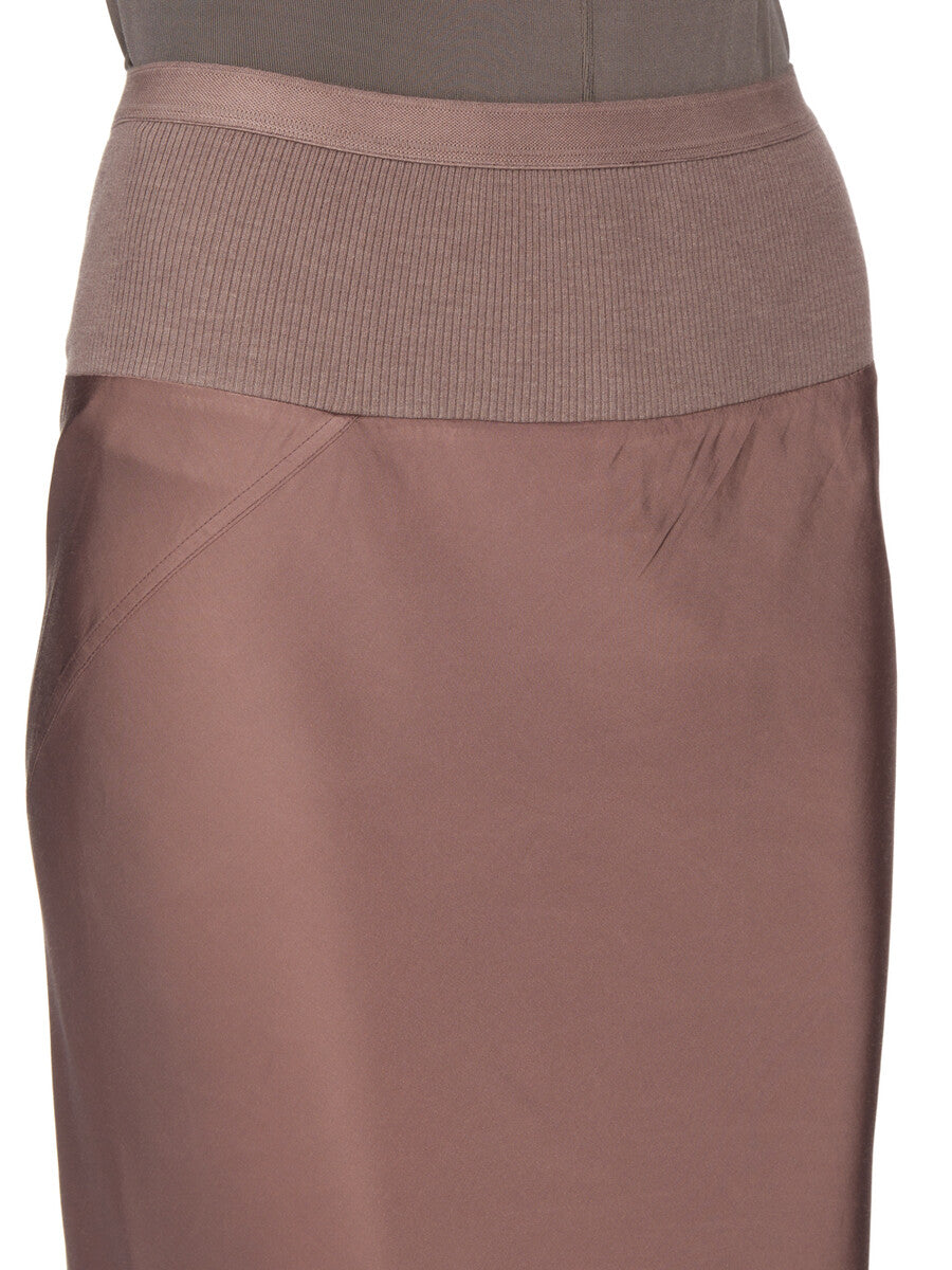 Rick Owens Knee Bias Skirt
