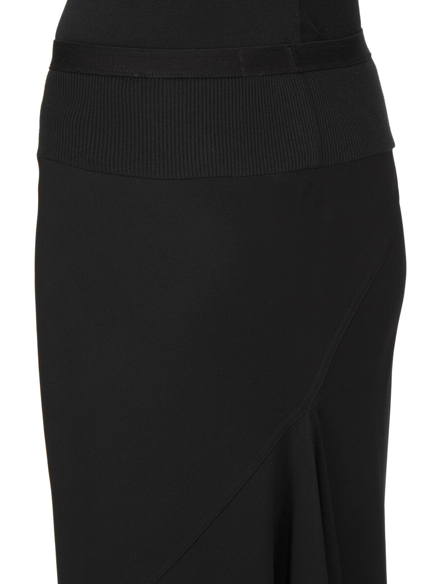 Rick Owens A Line Bias Skirt
