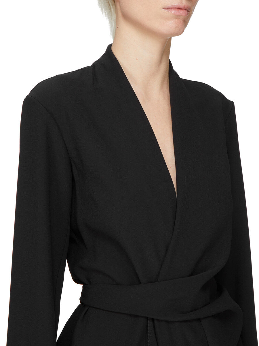 Rick Owens Long Wrap Gown