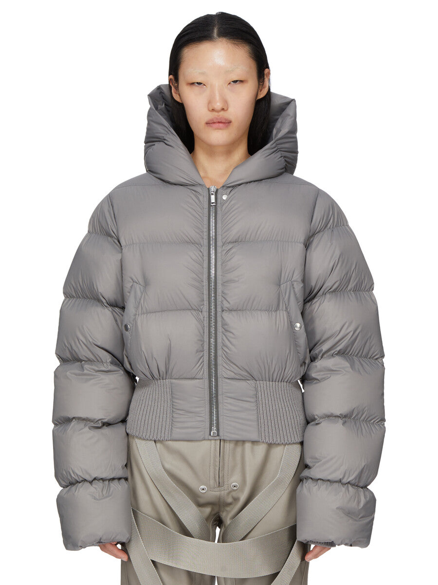Rick Owens Cinched Hooded Jacket