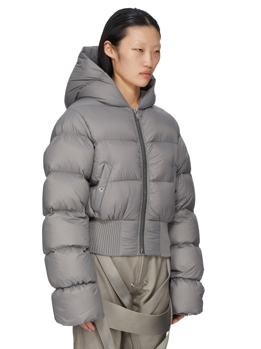 Rick Owens Cinched Hooded Jacket