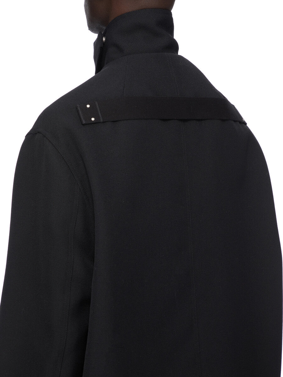 Rick Owens Collared Mac