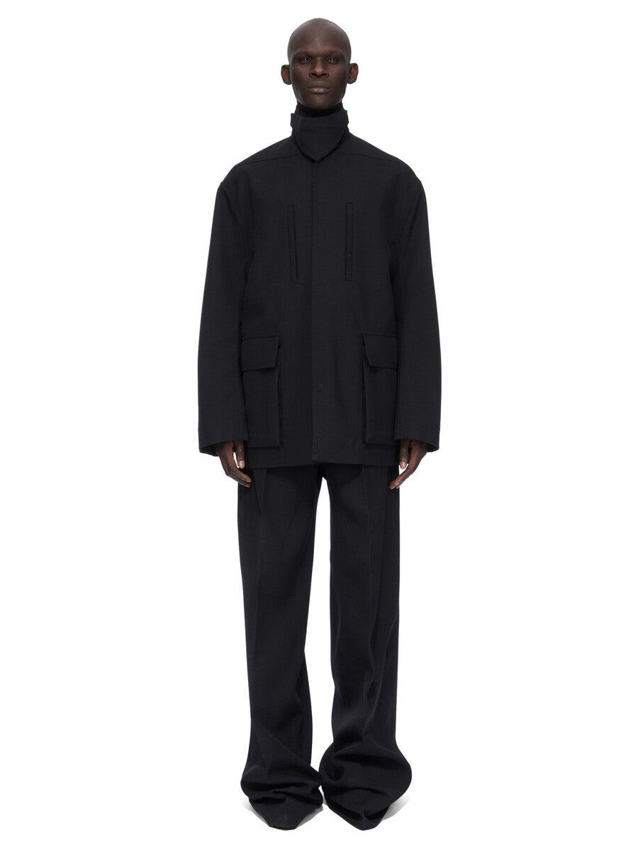 Rick Owens Collared Mac