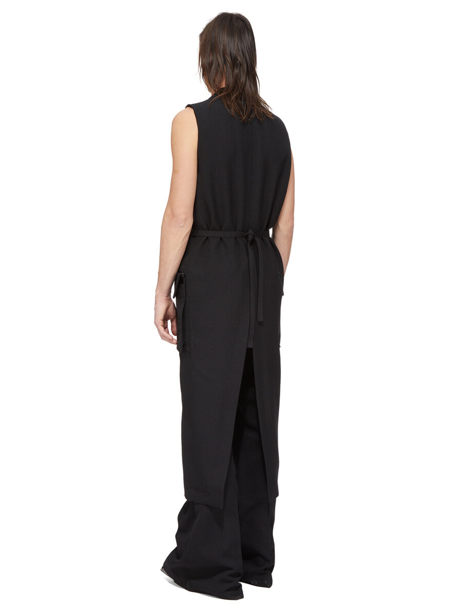 Rick Owens Long Lab Cargo Vest