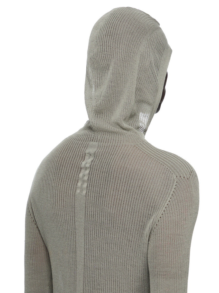 Rick Owens Sheer Hooded LS T