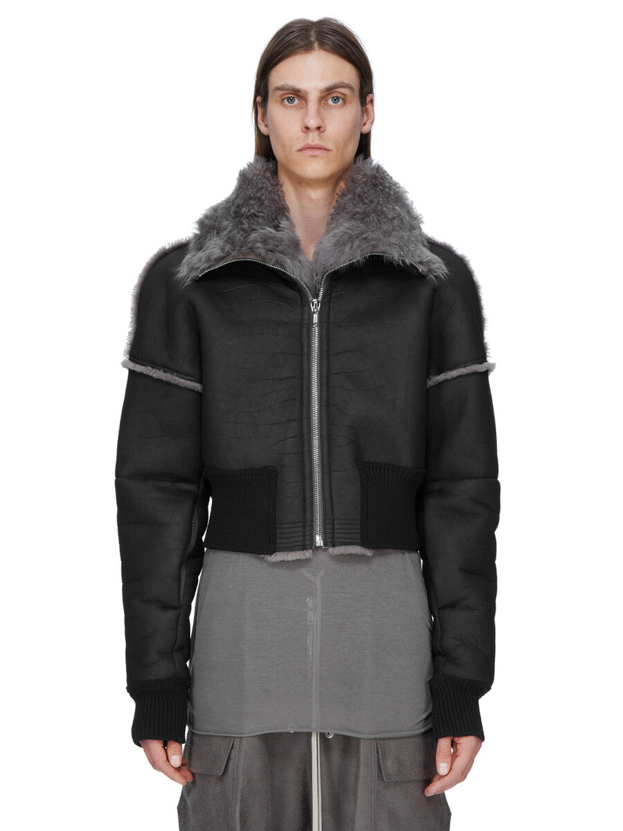 Rick Owens Flight Jacket Cropped
