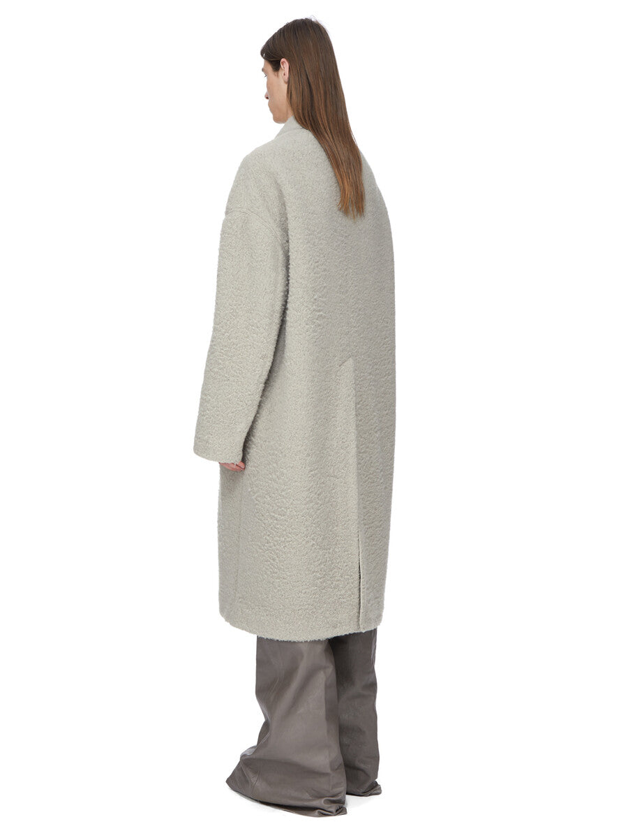 Rick Owens Buttoned Brad Coat