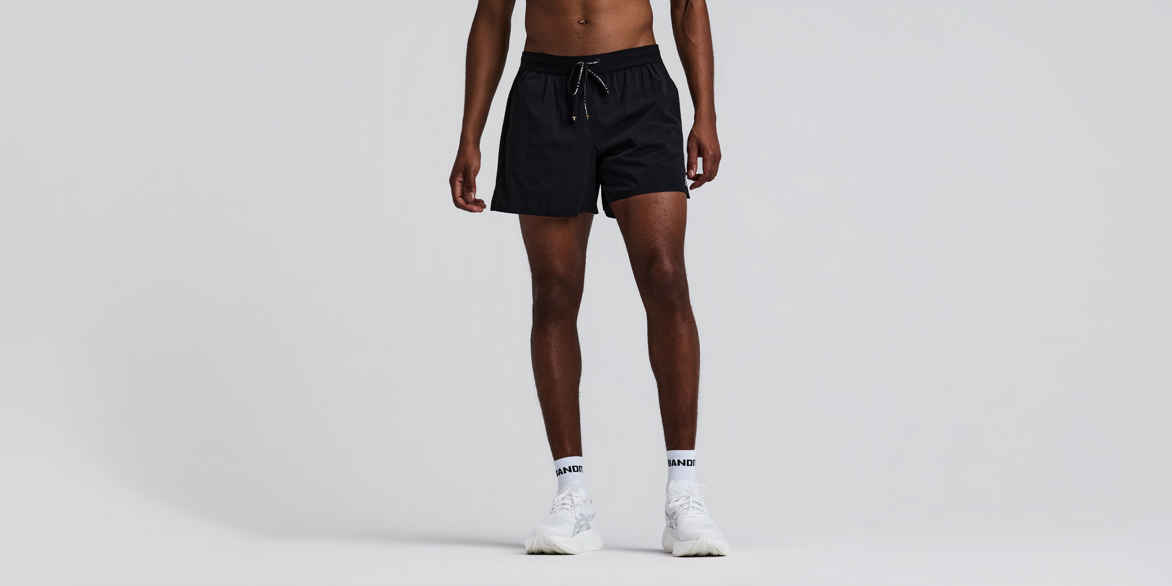 Bandit Vento 5 Run Short Black