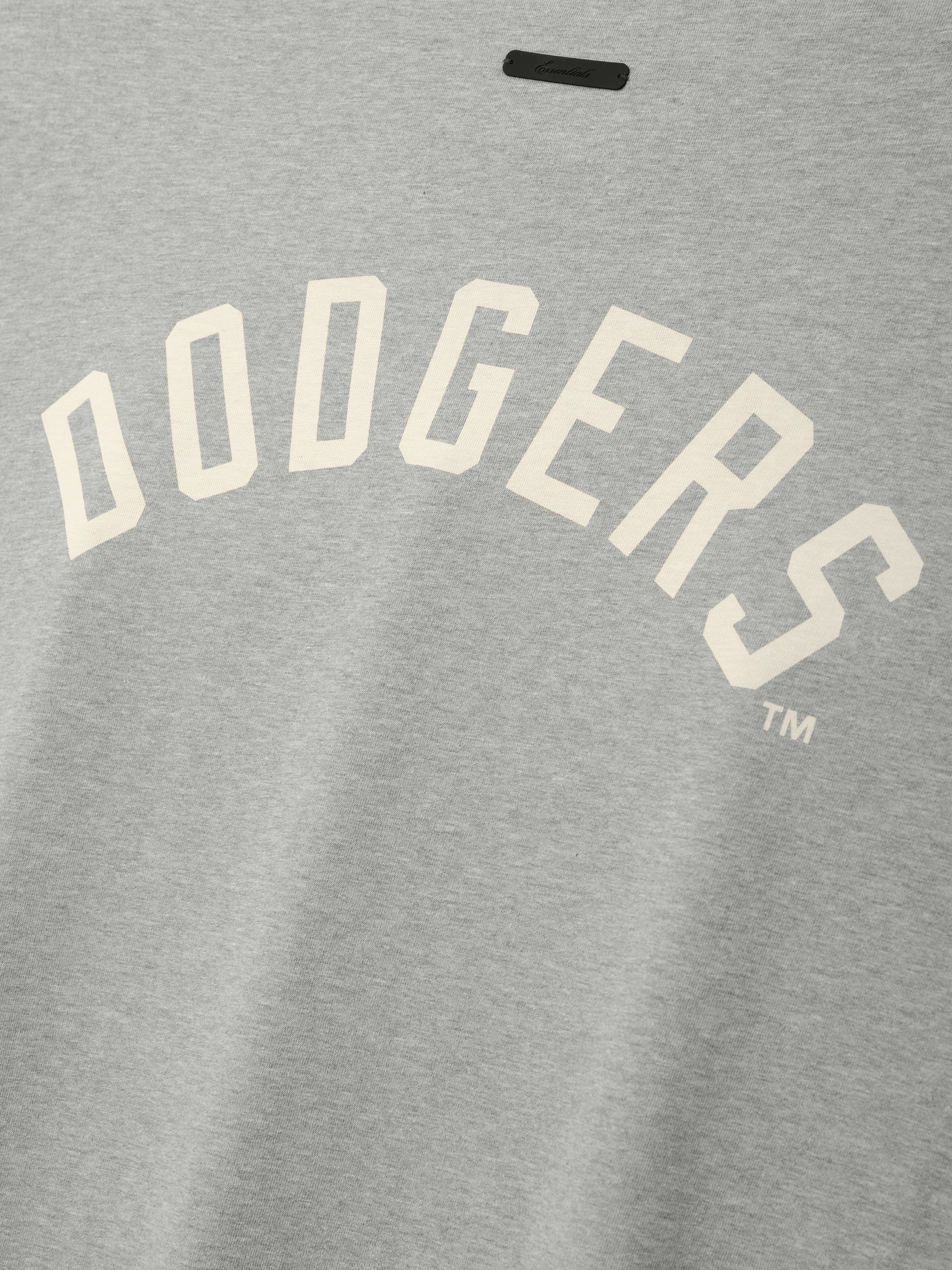 Essentials Dodgers Merch Tee Concrete Heather
