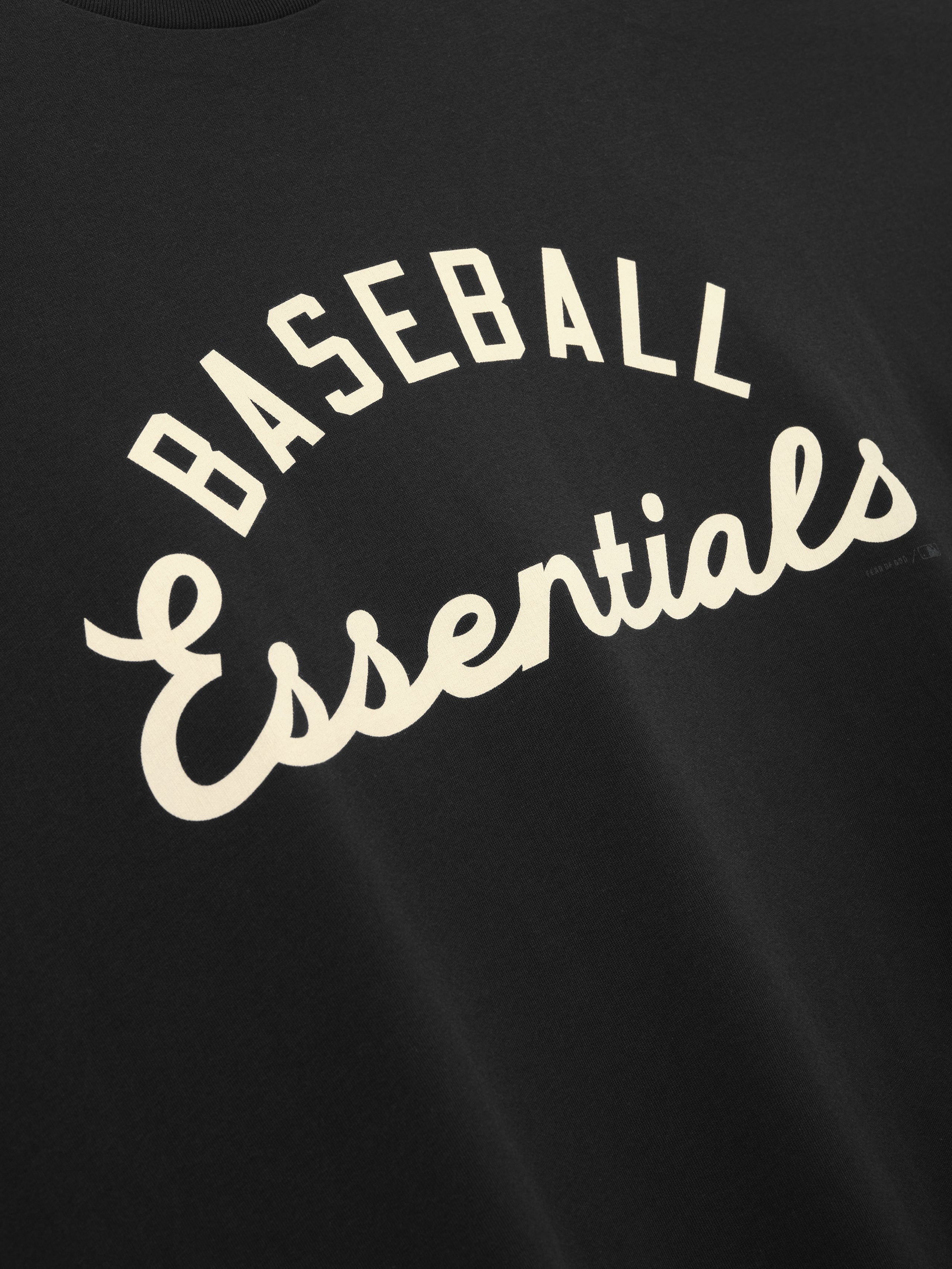 Essentials Mlb Boxy Long Sleeve Tee Black