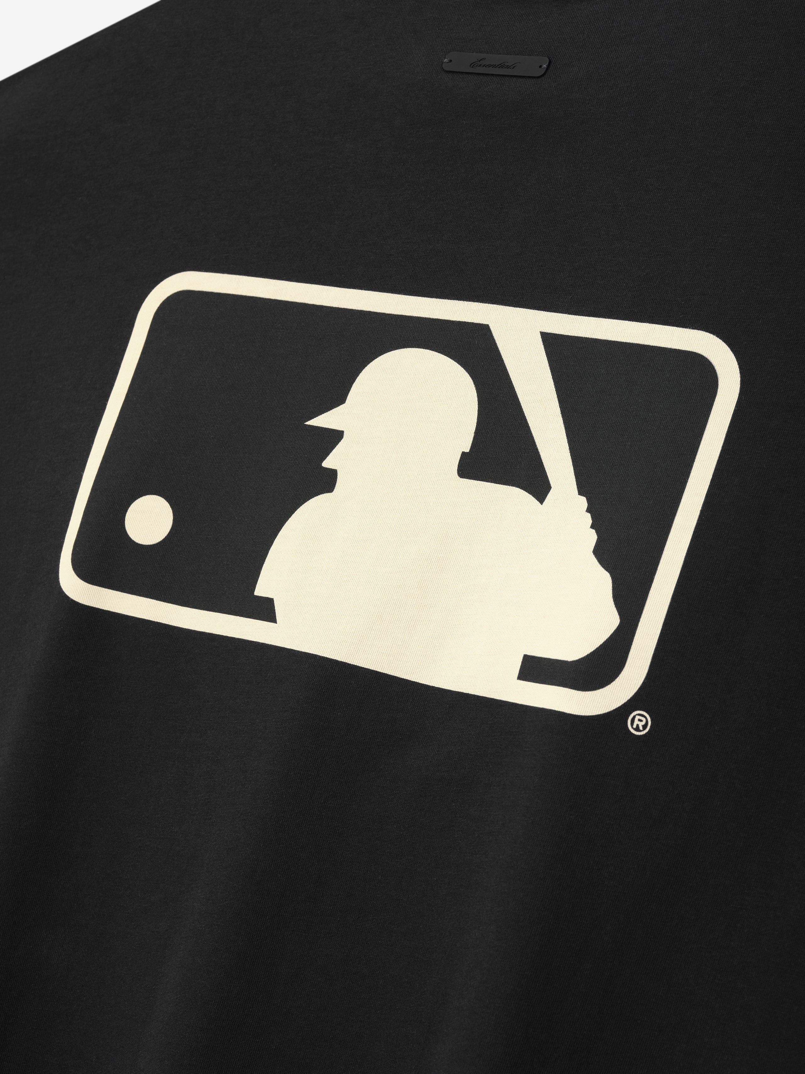 Essentials Mlb Boxy Long Sleeve Tee Black