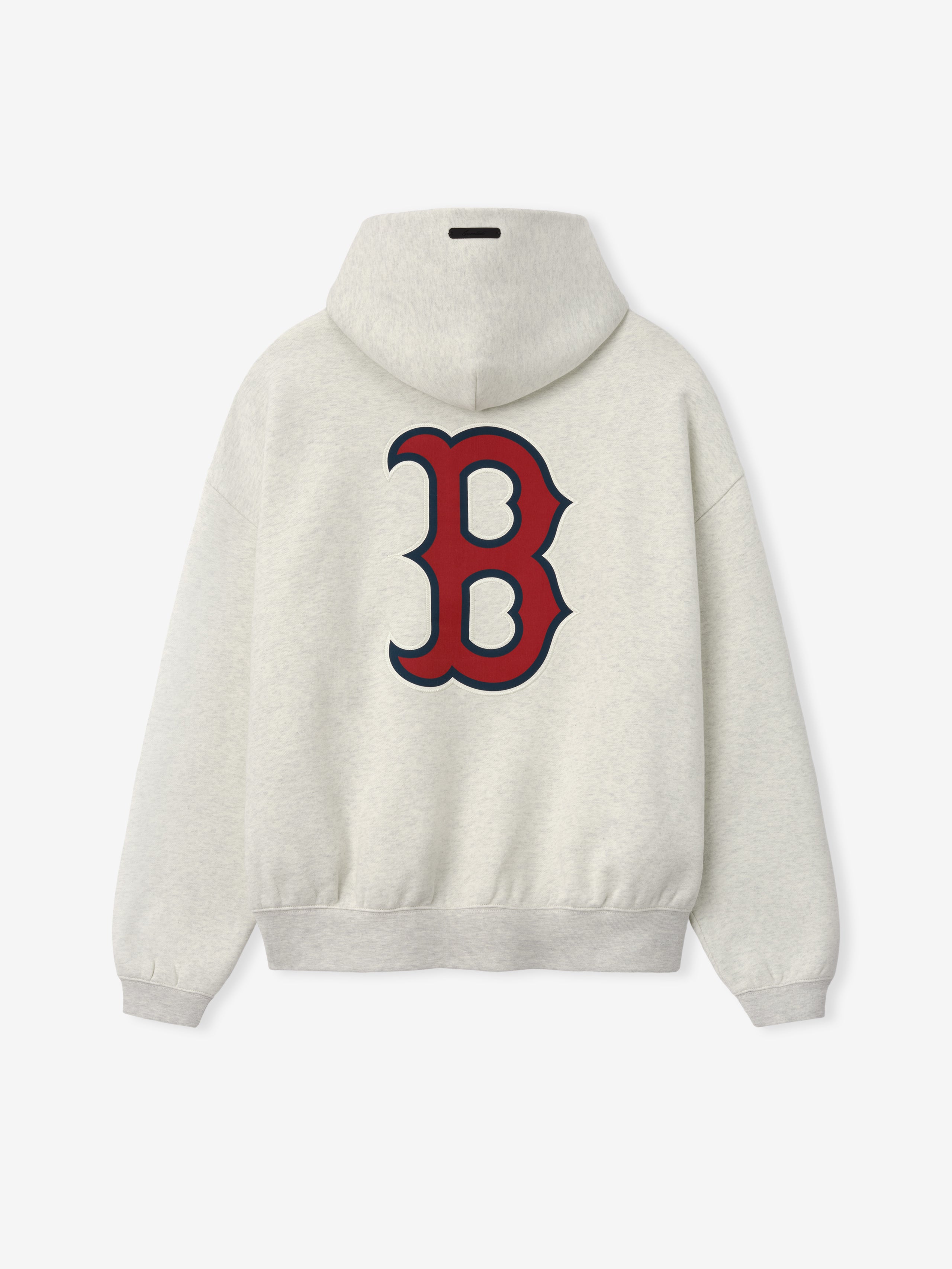 Essentials Red Sox Sport Hoodie Oatmeal Heather/ Light Heather Rib