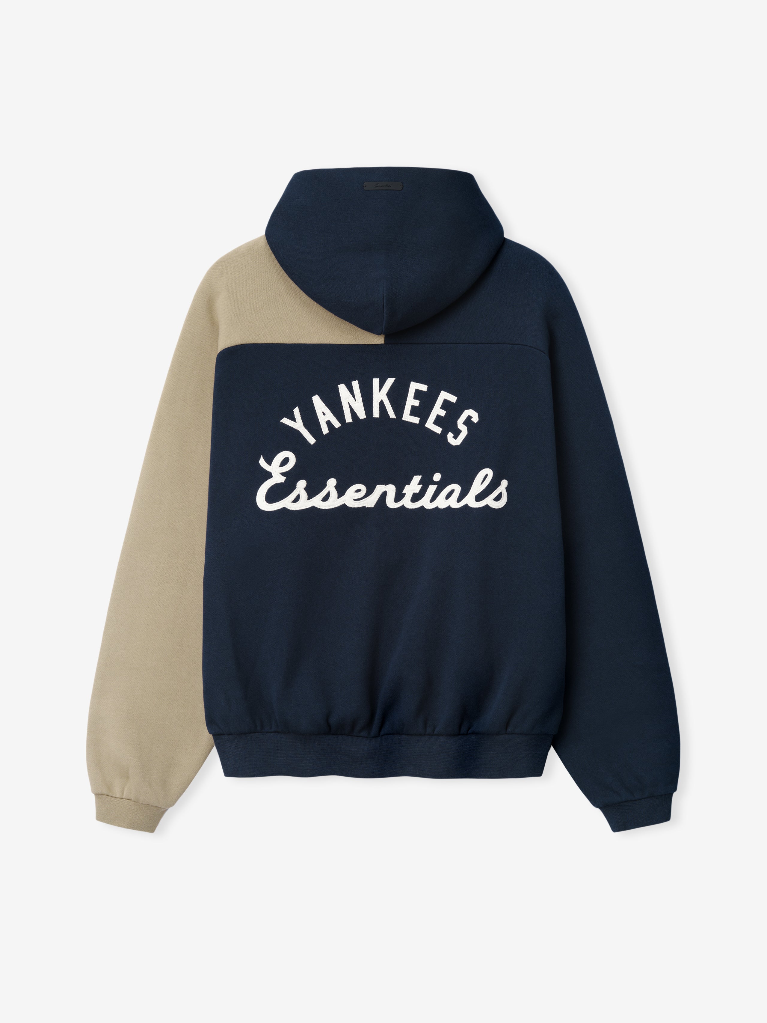 Essentials Yankees Raglan Half Zip Sport Hoodie Dark Sapphire/ Overland