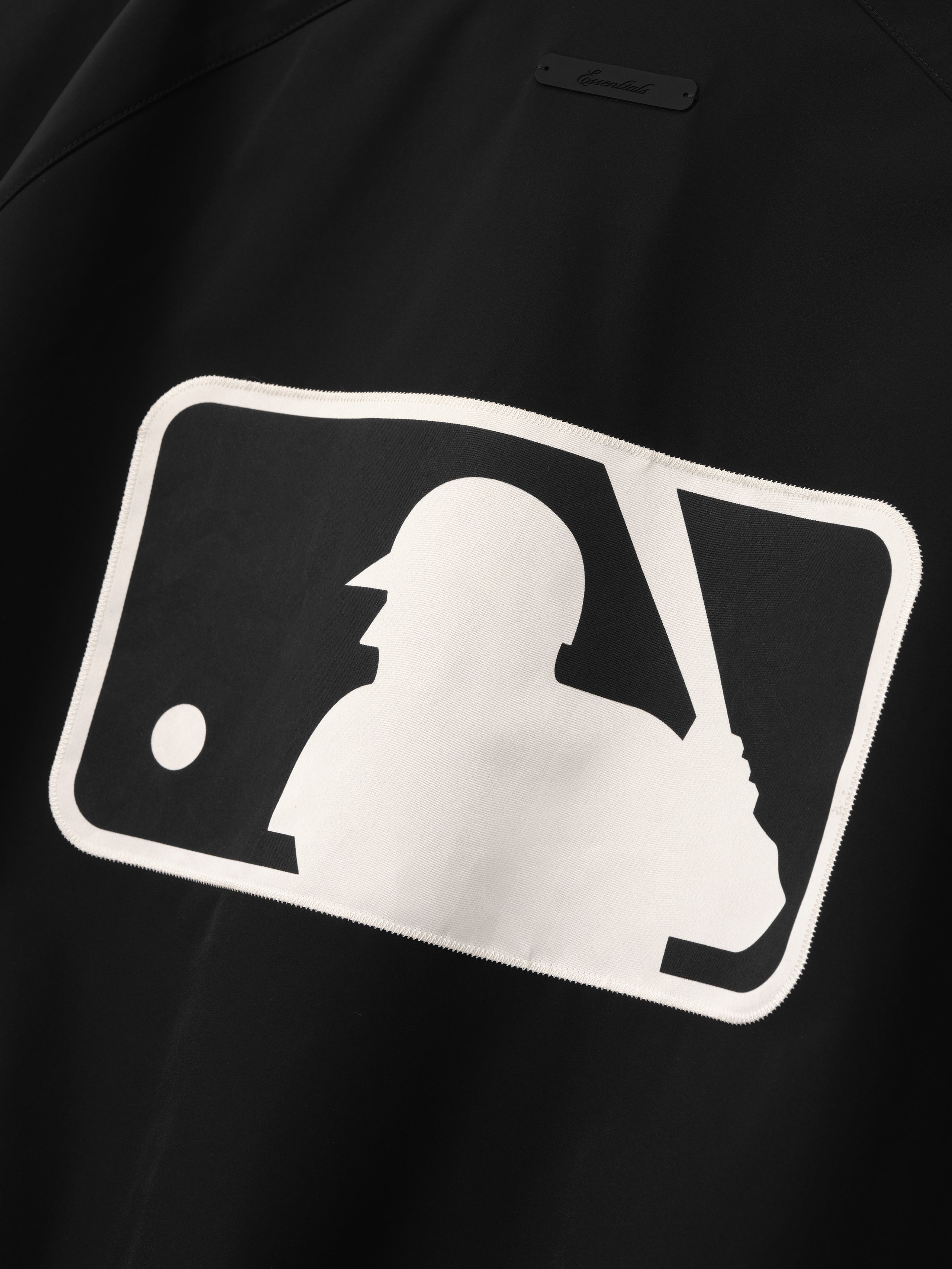 Essentials Mlb Full Zip Bomber Black