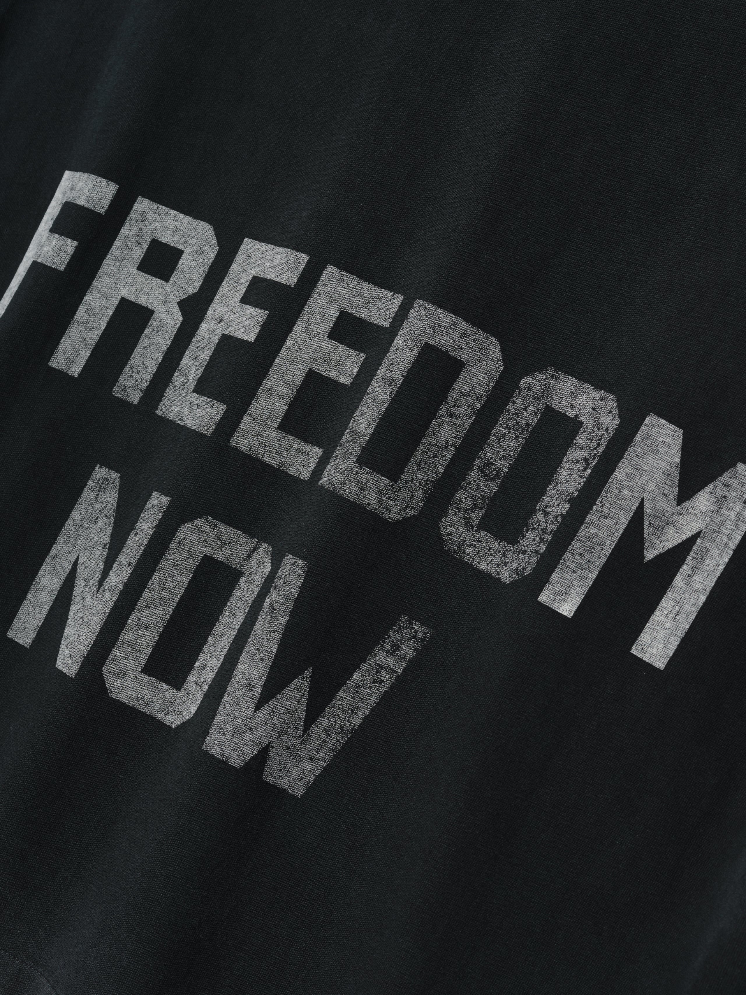 Essentials Freedom Relaxed Long Sleeve Tee Black