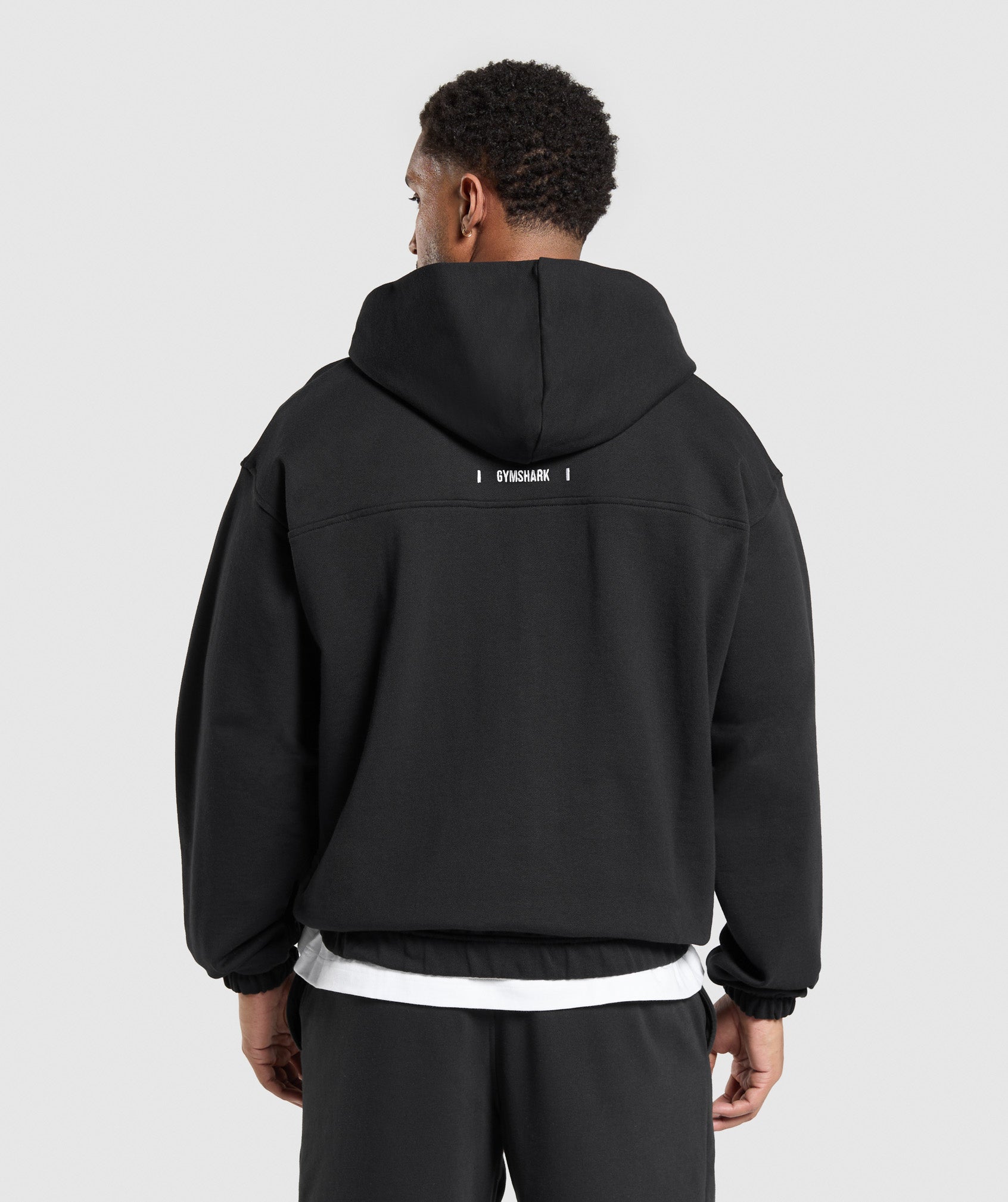 Gymshark Rest Day Essentials Zip Hoodie Black