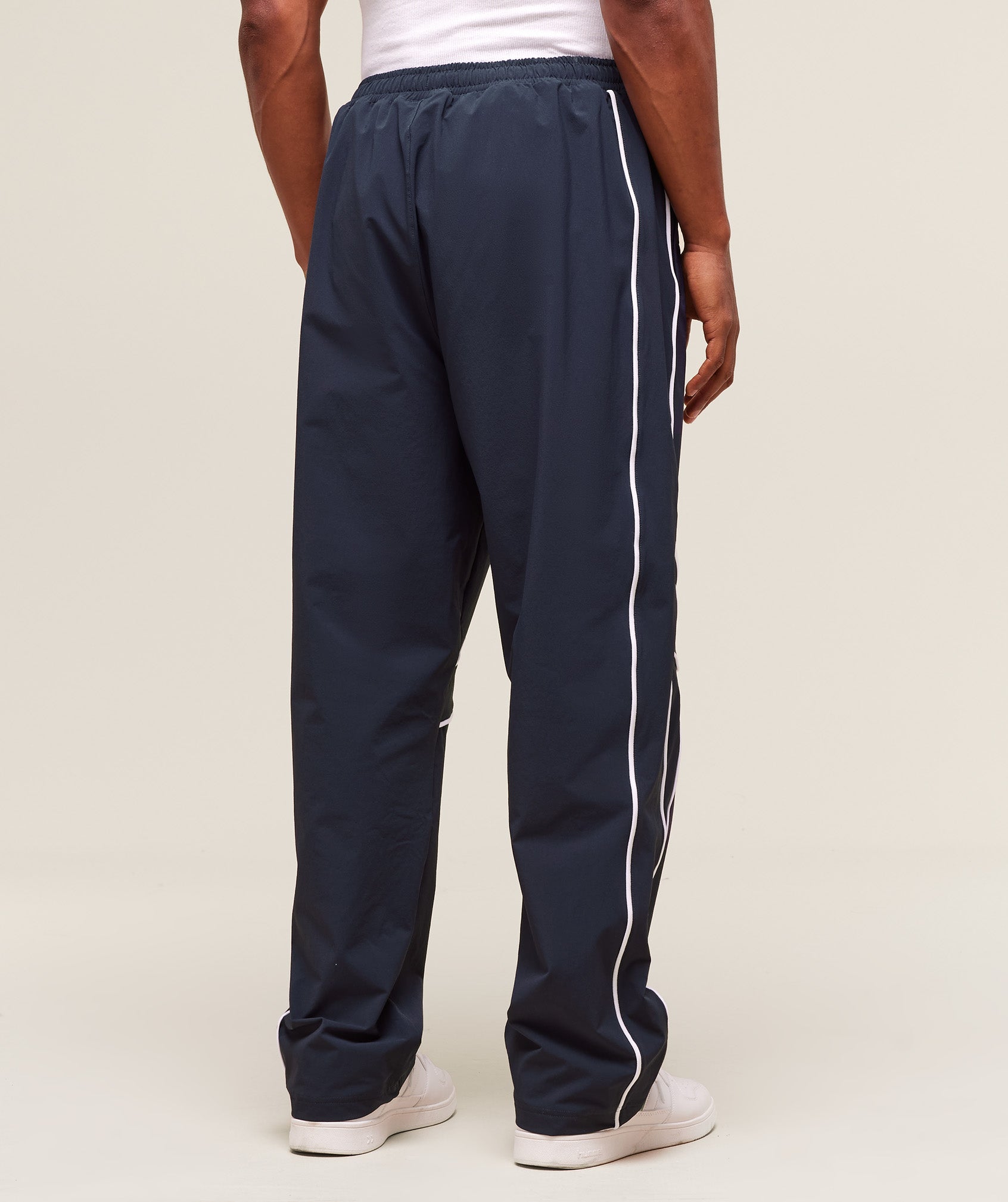 Gymshark Retro Crinkle Track Pants Heavy Blue