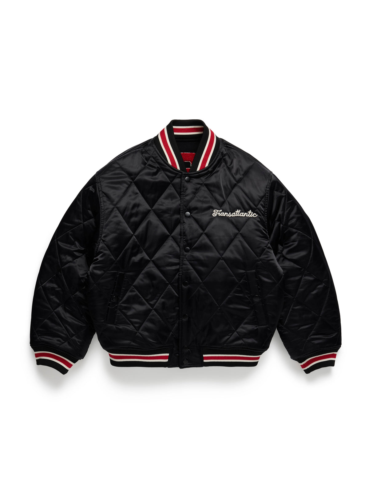 Denim Tears Bobby Huey Reversible Varsity Jacket Black