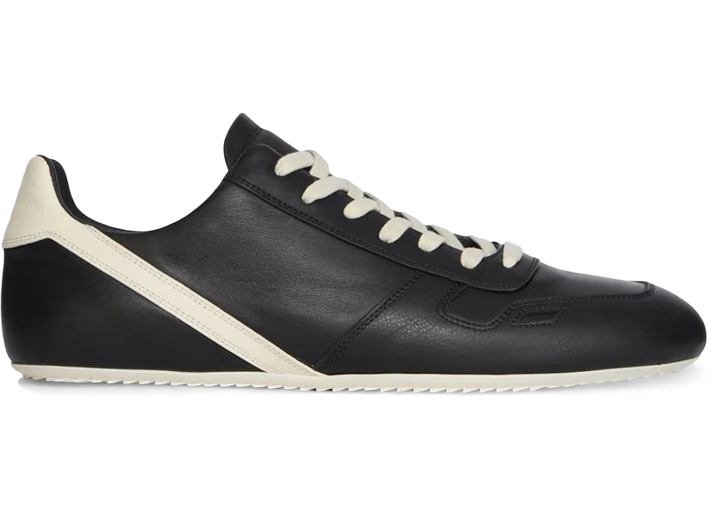 Rick Owens Concordians Minimal Sneaker Black Milk