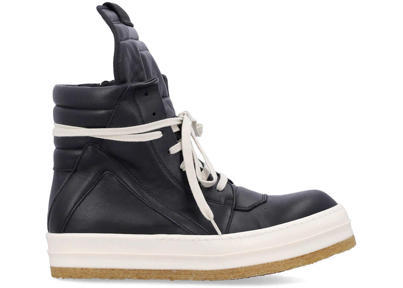 Rick Owens Creep Geobasket High Black Milk