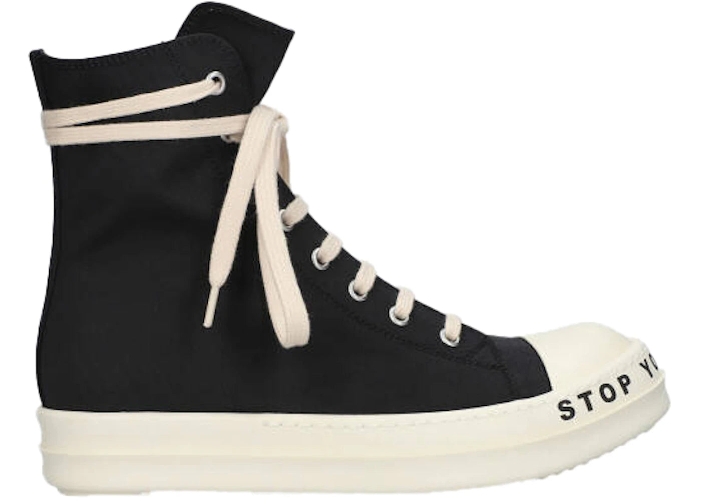 Rick Owens Drkshdw High Stop Your Breath Black