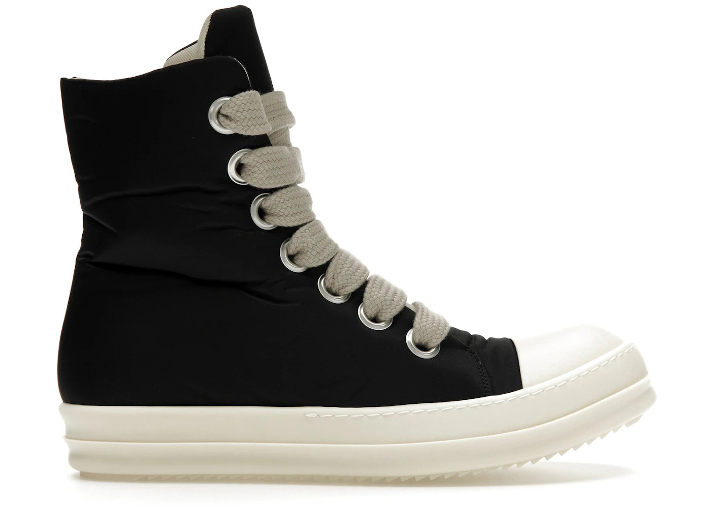 Rick Owens Drkshdw Jumbo Puffer High Top Black