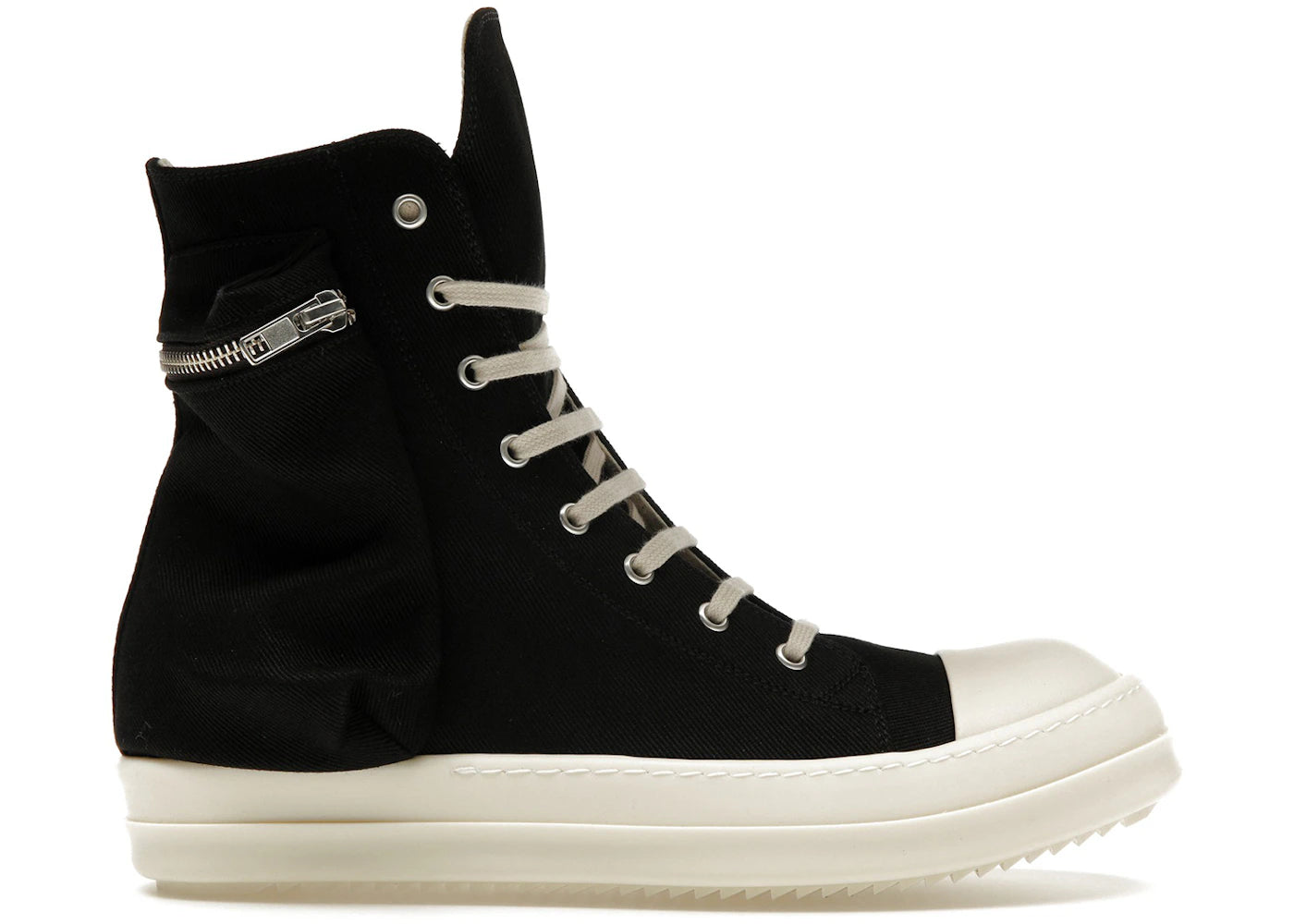 Rick Owens Drkshdw Luxor Cargo High Black Milk