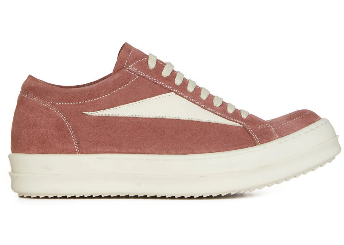 Rick Owens Lido Vintage Suede Dusty Pink Milk Ss24