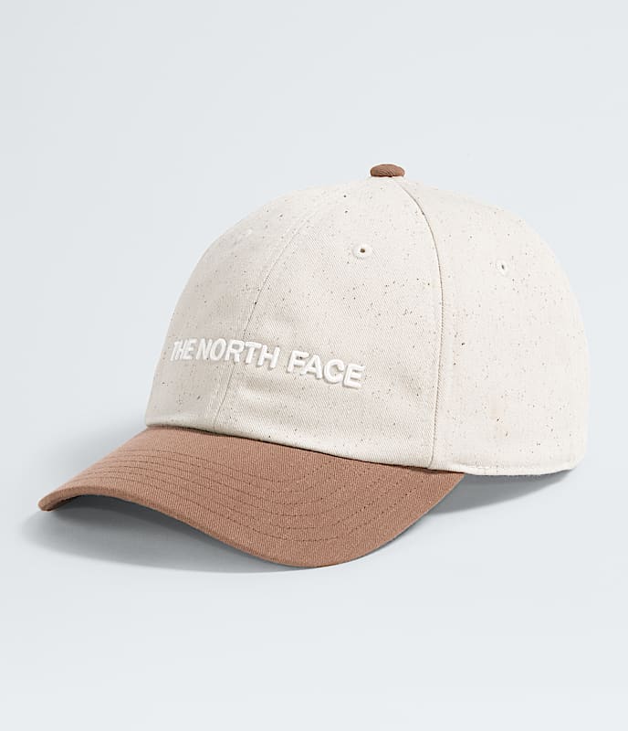 The North Face Roomy Norm Hat White Dune/Raw Undyed/Horizontal Logo Pink Moss/TNF White TNF Black/Washed/Horizontal Logo Washed Khaki Stone/Horizontal Logo Duck Green/Deep Nori White Dune/Latte White Dune/Duck Green