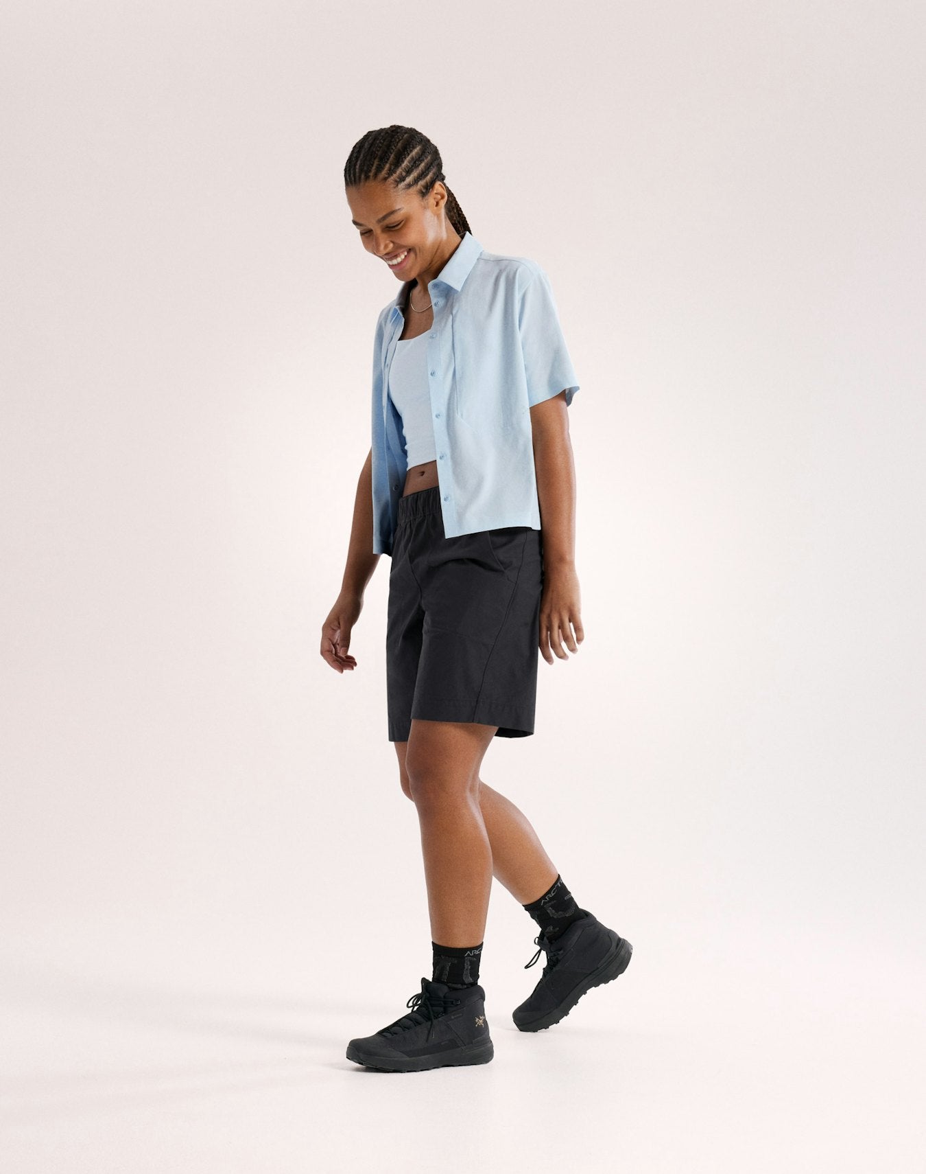 Arc'teryx Sima Shirt SS Women's - Alpine Blue